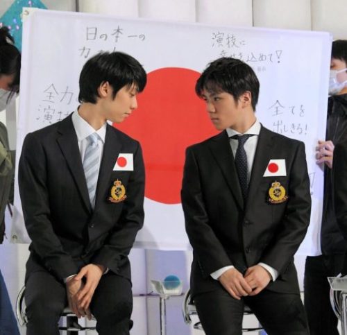 宇野昌磨が羽生愛について語る。「去年何回も試合していくうちに、羽生結弦選手にすごく憧れていることに改めて気づいた」